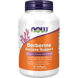 NOW Foods Berberine Glucose Support, 90sg