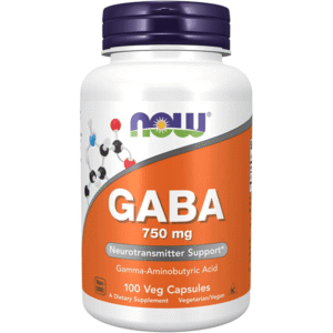 NOW Foods GABA, 100caps