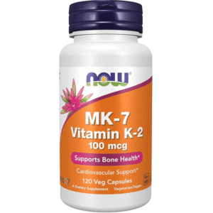 NOW Foods MK-7 Vitamin K-2, 120caps