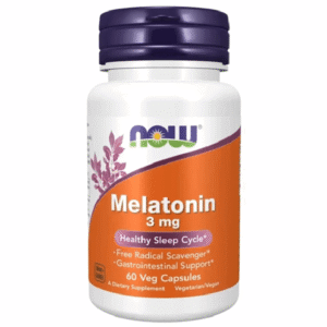 NOW Foods Melatonin 3mg, 60caps