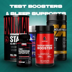 Test Boosters & Sleep Support