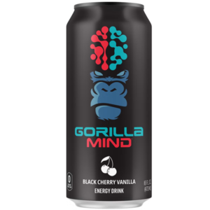 Gorilla Mind Energy Drink, 1 Can