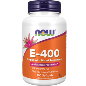 NOW Foods Vitamin E-400, 100sg